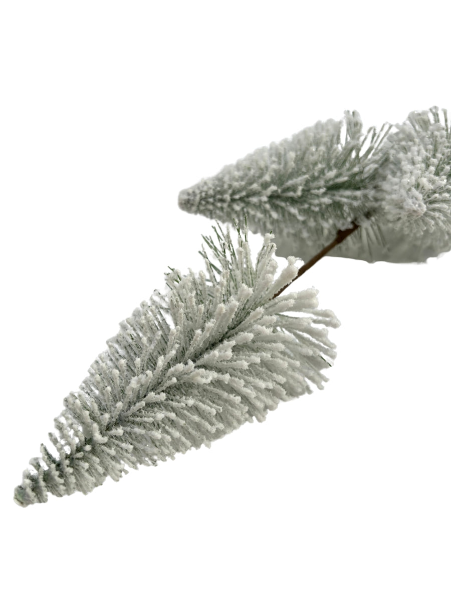 Snow Tree Spray White/Green 28''